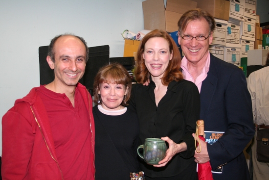 Stephen DeRosa, Alice Playten, Veanne Cox and Warner Shook Photo