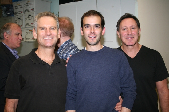 Bobby Hirschhorn (Assistant Mucis Director), Marc Bruni (Director) and Steve Freeman  Photo