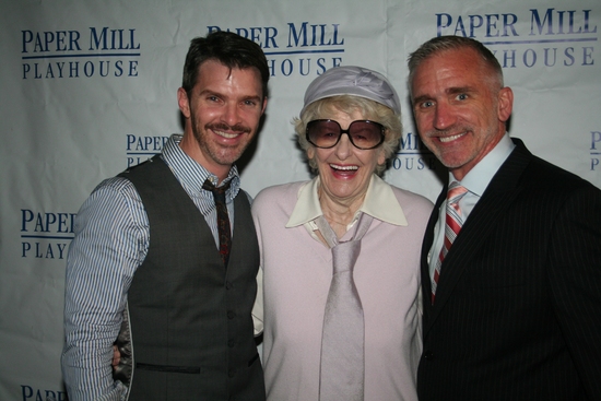 Denis Jones, Elaine Stritch and Mark S. Hoebee Photo