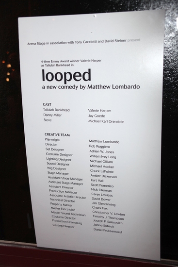 Photo Exclusive: 'LOOPED' At Arena Stage - Curtain Call Image
