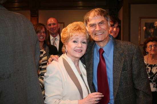 Debbie Reynolds and Larry Storch Photo