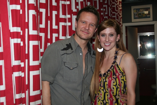 Will Chase and Caissie Levy Photo