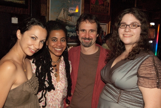 Stephanie Ybarra, Suzan-Lori Parks, John Dias, and Katherine Kovner Photo