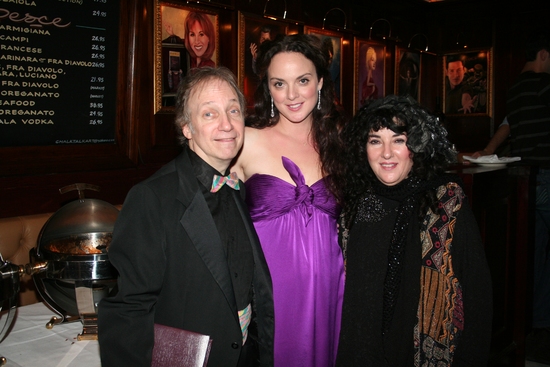 Scott Siegel, Melissa Errico and Barbara Siegel Photo