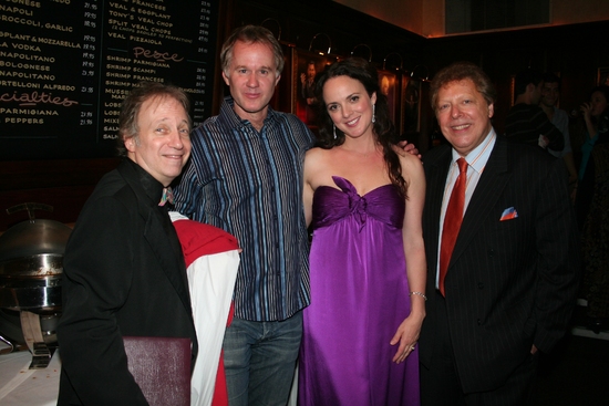 Scott Seigel, Patrick McEnroe, Melissa Errico and Robert R. Blume Photo