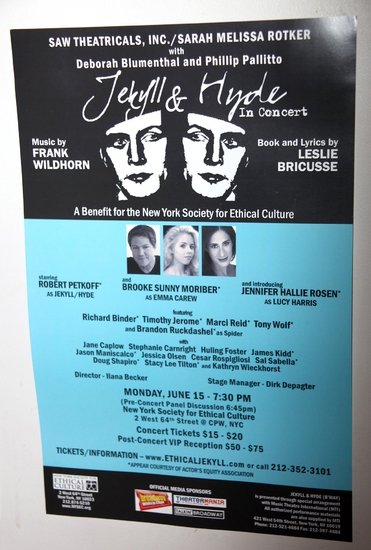 Photo Coverage EXCLUSIVE: Wildhorn And Bricusse's 'JEKYLL AND HYDE IN CONCERT' - BACKSTAGE! Image