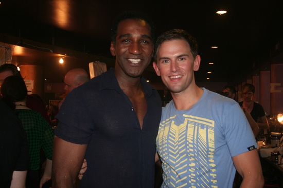 Norm lewis and Daniel Reichard Photo