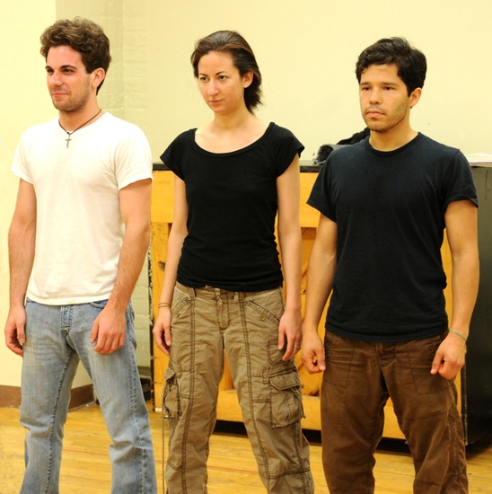Photo Flash: 13P's 'Monstrosity' In Rehearsal Image