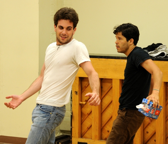 Photo Flash: 13P's 'Monstrosity' In Rehearsal Image