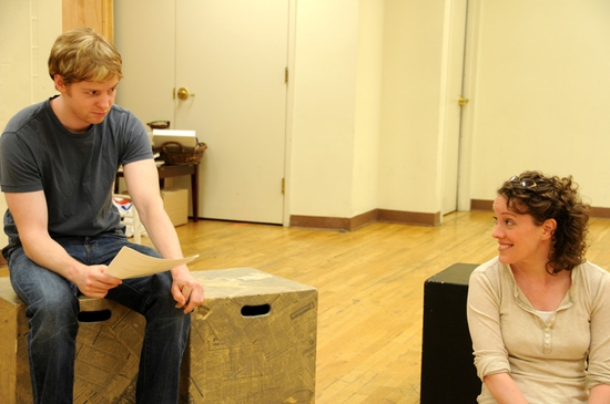 Photo Flash: 13P's 'Monstrosity' In Rehearsal Image