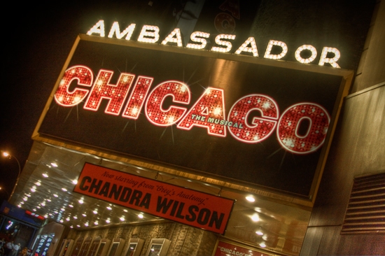 Photo Coverage: Shonda Rhimes Visits CHICAGO's Chandra Wilson 