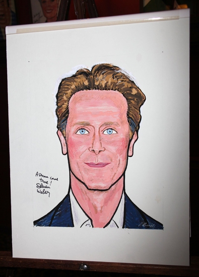 Photo Coverage: THE PHILANTHROPIST Star Steven Weber Joins Sardi's Wall Of Fame Image