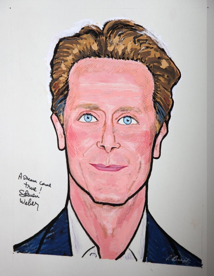 Photo Coverage: THE PHILANTHROPIST Star Steven Weber Joins Sardi's Wall Of Fame Image