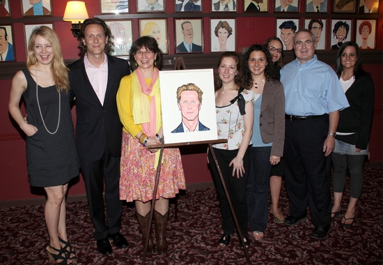 Roundabout Theatre Company 'family' cheers Steven Weber on! Photo