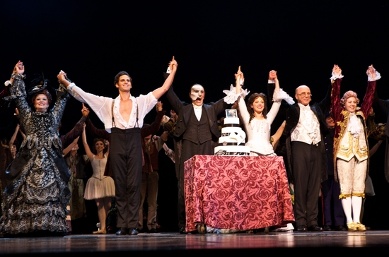 Andrew Ragone, Anthony Crivello and Kristi Holden, John Leslie Wolf and the company Photo
