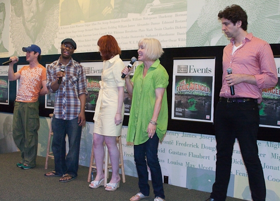 Photo Coverage: 'TOXIC AVENGER' Celebrates CD at Barnes and Noble Lincoln Triangle Image