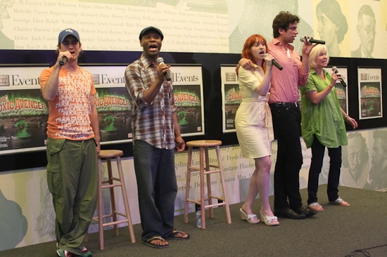 Photo Coverage: 'TOXIC AVENGER' Celebrates CD at Barnes and Noble Lincoln Triangle Image