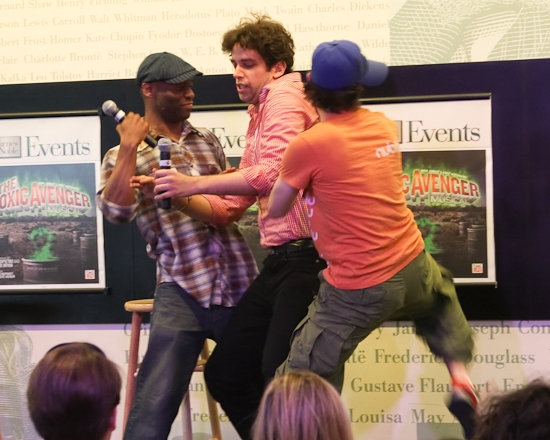 Photo Coverage: 'TOXIC AVENGER' Celebrates CD at Barnes and Noble Lincoln Triangle Image