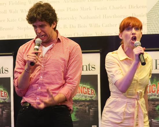 Photo Coverage: 'TOXIC AVENGER' Celebrates CD at Barnes and Noble Lincoln Triangle Image