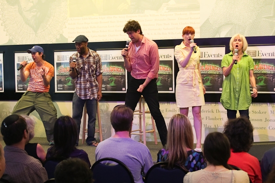 Photo Coverage: 'TOXIC AVENGER' Celebrates CD at Barnes and Noble Lincoln Triangle Image