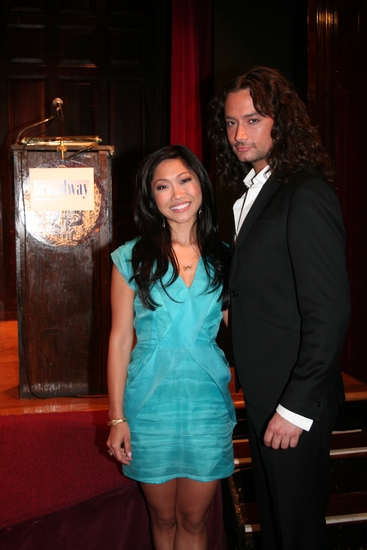 Julie Chang and Constantine Maroulis Photo