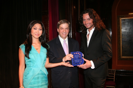 Julie Chang, Michael Presser and Constantine Maroulis Photo