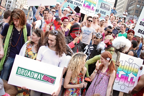 Photo Coverage: HAIR, Wicked And More Honor 'Stonewall' at TKTS Image