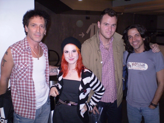 Photo Flash: Chad Gilbert, Hayley Williams Visit THE TOXIC AVENGER Image