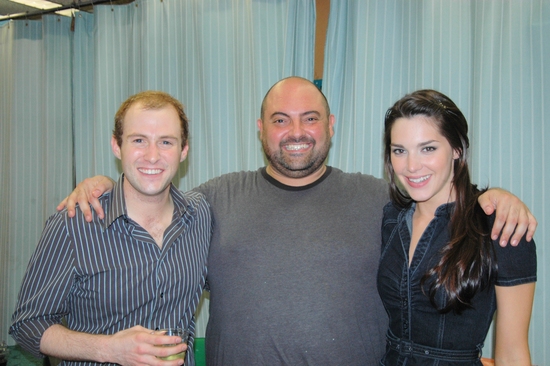 Nick Gaswirth, Roland Rusinek and Kelli Barrett Photo