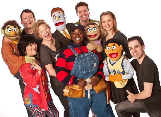 Photo Flashback: Farewell To Broadway's AVENUE Q - The Final Cast Image