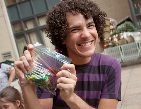 Photo Coverage: HAIR Cast Joins 'Broadway Kids Care' To Tie-Dye For Charity Image