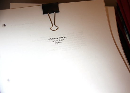 Photo Coverage: 'A LIFETIME BURNING' Press Day Image