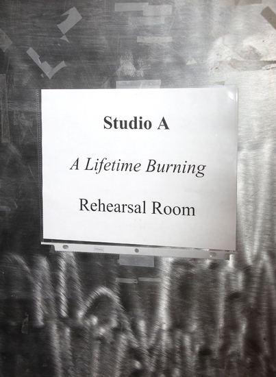 Photo Coverage: 'A LIFETIME BURNING' Press Day Image