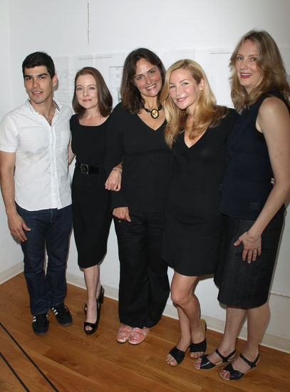 Raul Castillo, Isabel Keating, Cusi Cram, Jennifer Westfeldt and Christina Kirk Photo