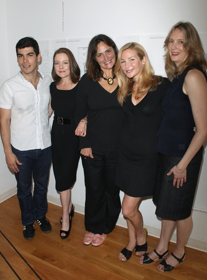 Photo Coverage: 'A LIFETIME BURNING' Press Day Image