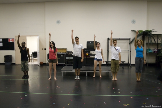 Photo Flash: Open Rehearsal For Toronto's HIGH SCHOOL MUSICAL 2, Begins 7/14 Image