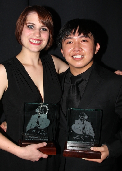 Jimmy Award Winners Jenny Wine and Stephen Mark Photo