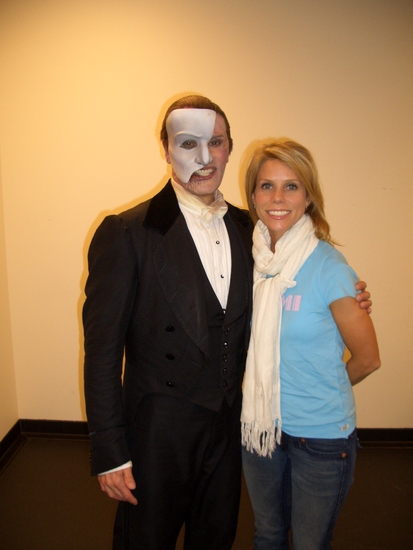 Photo Flash: Cheryl Hines Visits 'PHANTOM - The Las Vegas Spectacular' Image