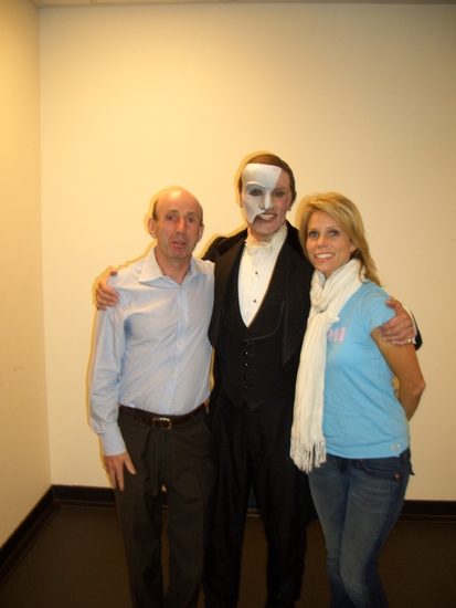 Photo Flash: Cheryl Hines Visits 'PHANTOM - The Las Vegas Spectacular' Image