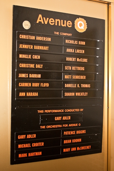 Photo Coverage: AVENUE Q's Final Cast Takes First Bow On Broadway Image
