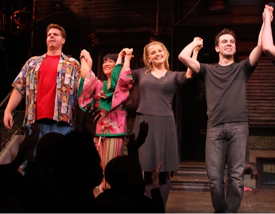 Photo Coverage: AVENUE Q's Final Cast Takes First Bow On Broadway Image