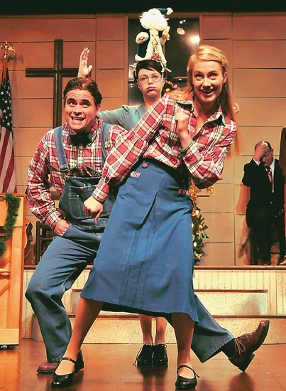 Photo Flash: Christmas Continues In July With SANDERS FAMILY CHRISTMAS Running Thru 8/22 Image