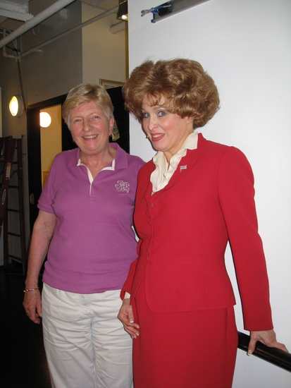 Lebanon Twp. NJ Mayor Patricia Schriver and Nancy Opel Photo