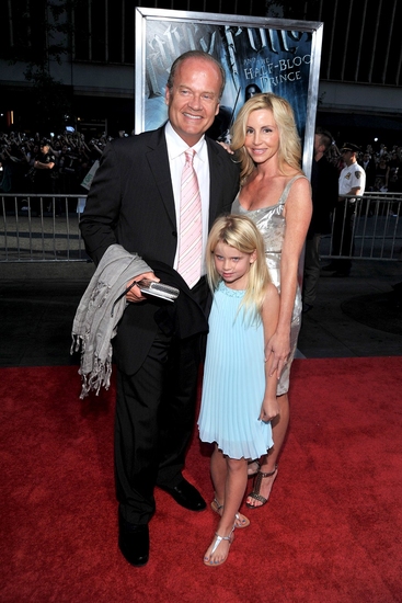 Kelsey Grammer, Camille Grammer and daughter Mason Olivia Photo