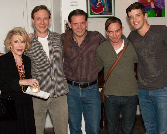 Photo Coverage: Joan Rivers and Tovah Feldshuh Visit 'THE TEMPERAMENTALS' Image