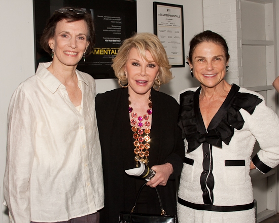 Photo Coverage: Joan Rivers and Tovah Feldshuh Visit 'THE TEMPERAMENTALS' Image