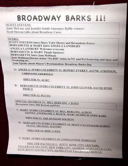 Photo Coverage: 'BROADWAY BARKS 11' In Shubert Alley Image