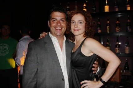 Joe Ricci & Tricia Brouk at Erotic Broadway preview at ONO at The Gansevoort Hotel Photo