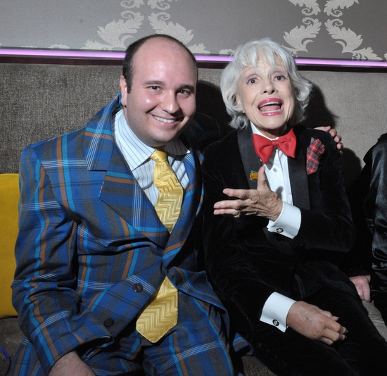 Suren M. Seron and Carol Channing Photo