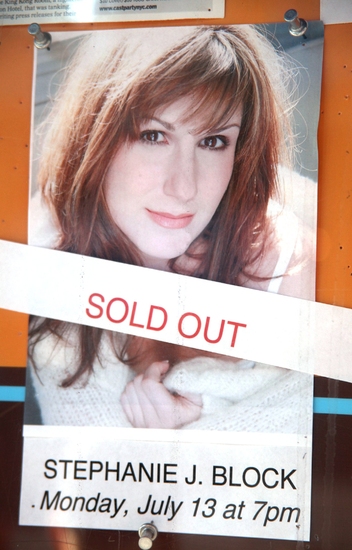 Photo Coverage: 9 TO 5's Stephanie J. Block Returns To Birdland To Celebrate Her CD 'This Place I Know' Image